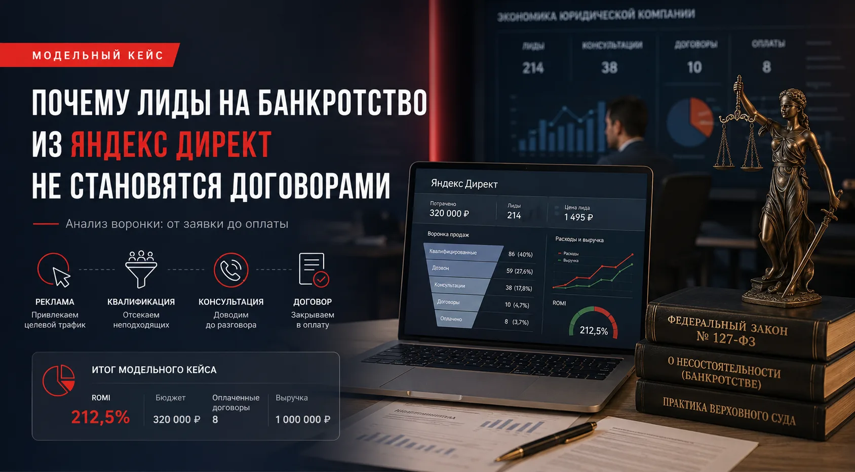 Лиды на банкротство из Директ