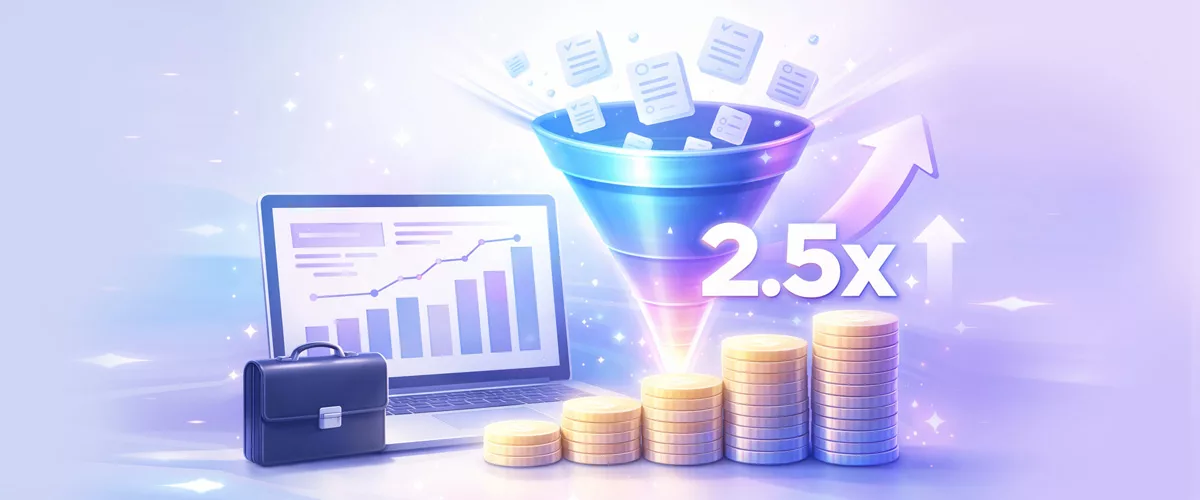Кейс: как B2B-компания увеличила поток заявок в 2,5 раза через переработку оффера