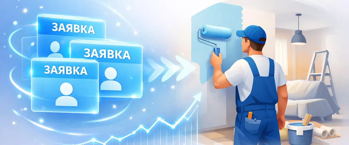Кейс: как получать заявки на ремонт квартир по 1 500 ₽ вместо 4 000 ₽